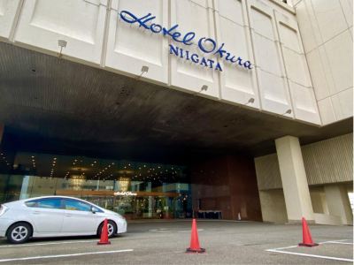 駐車場 ホテルオークラ新潟の写真