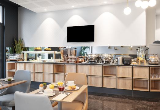 레지돔 퓨토 라 데팡스의 간이 주방 사진