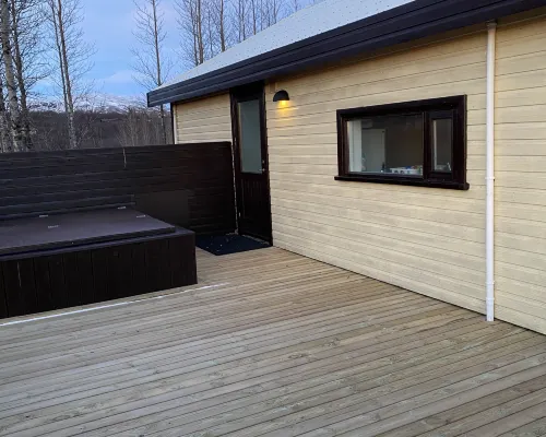 Úthlíd Cottages Area Publik Photos