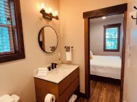 The Swan at Elk Ridge Village cabin 201A with views of Flathead Lake.