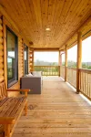 Brand new, beautiful log cabin in the heart of bourbon and horse country.