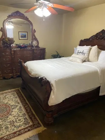 Relax in our beautiful New Orleans themed townhome