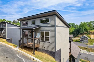 Newly Built Cabin! Hot Tub! Foosball! 5 MI to Pigeon Forge! Mountain Views! Hotels near Roses Express
