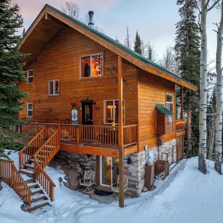 Cozy Ski in-Ski Out Cabin, Private Hot Tub. 4Bd+Loft 3BTH Resort View BL20281