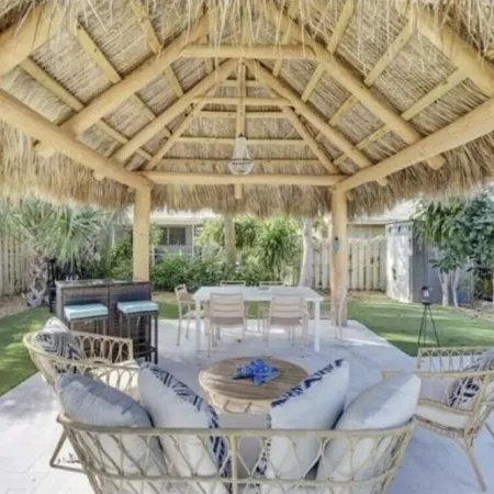 Less than a Mile to the beach! Walk to shops and beach! Villa pool house dream!