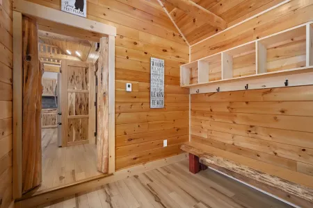 Cabin In the Pines, On Snowmobile Trail