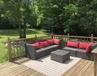 Cozy cottage with firepit, in walking distance to beach and the town!