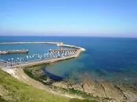 Charming  Apartment with Harbor and Sea Views Normandy Landing Beaches
