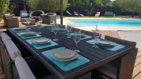 Pretty Villa 8 pers with private heated pool - between sea and Gorges du Verdon