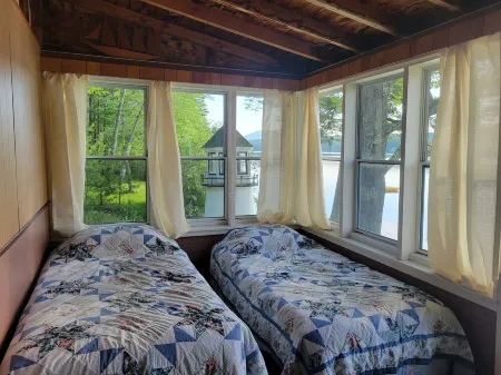 "Uptacamp" feel, true Maine style Camp