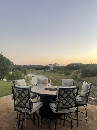 Lake House with pool and hot tub movie theater and so much more!