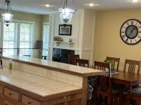 Private home on the bank of the White River