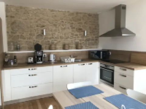 Downtown duplex 120m2, facing Saint Pol de Leon cathedral.