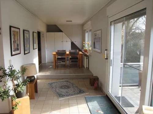 2.5 km to the city center.  Vacation apartment in a quiet location.