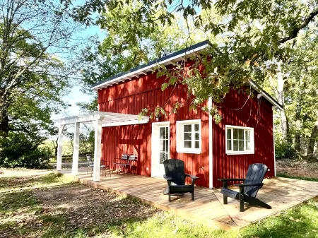 The little house on the edge of the woods
