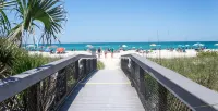 Just one minute drive to the beach.