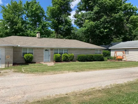 Home on Lake Shafer with 120 Ft Waterfront