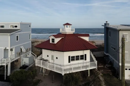 Private Beachfront Lighthouse Just Steps to Ocean - Featured on HBO and Dwell