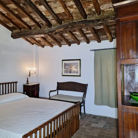 Typical rustic Tuscan house in the hamlet of Casesi. A dive into the past....
