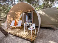 Premium tent lodge for family