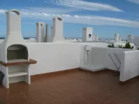 2 Room, Sleeps 4, Parking, 4 Pools, Sea 1st Line Hotel a Pulpí