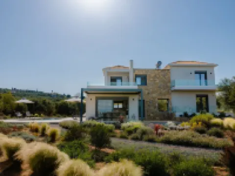 Oceanfront Villa Elaia Private Pool Panoramic Views Hotels in Koroni