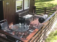 Nuthatch Lodge is Set in 24 Acres of Woodparkland Near the Village of Cenarth