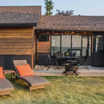 Steps from the water! Quiet, peaceful location.