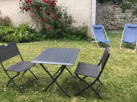 Appartement sur Jardin à 500m de la Plage d Omaha Beach