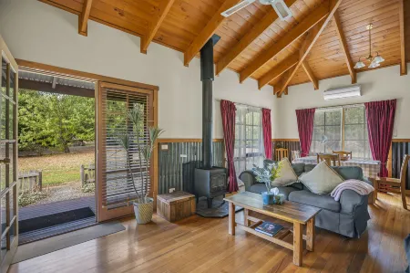 Stayau Conifer Cottage Lakeside Haven Отели в г. Баджер Крик