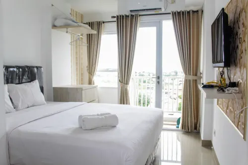 Minimalist Studio Apartment at Poris 88 with City View Hotels in Batuceper