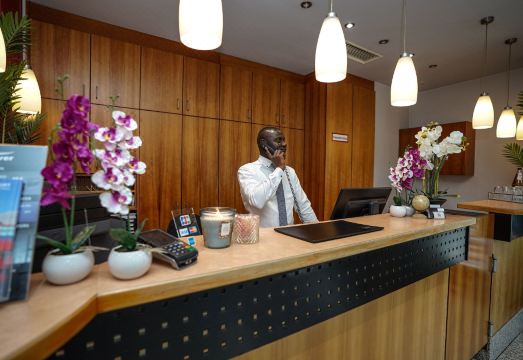 조식 뷔페 전경