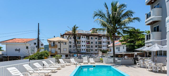 Agua Marinha by Viva - Prédio Com Apartamentos Completos, Com Piscina e a Passos da Praia Hotels in Florianopolis