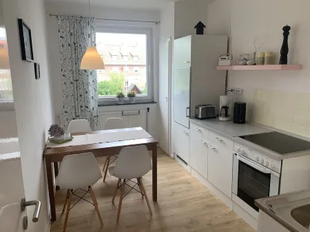 Apartment 2- Central but quiet, near the beach with optimal shopping Отели рядом с достопримечательностью «Parc national de la mer des Wadden de Basse-Saxe»