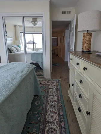 Direct Oceanfront 3 BR Condo with King, Wi-Fi, swimming pool!  All on one level!