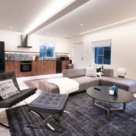 Modern Loft with Park Like Setting View