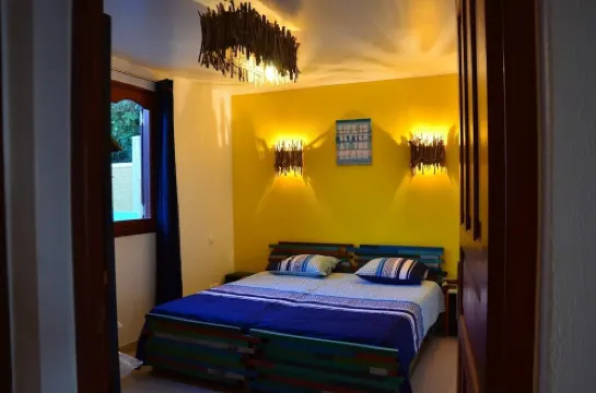 individual tourist villa on boiling.