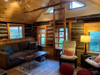 Romantic Private Log Cabin-Dogs Welcome, Fireplace, Near Breck & Hiking