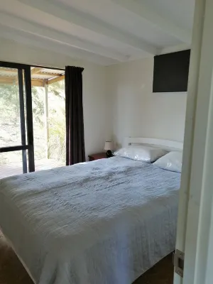 The cabins 2 with 50 acres of private bush