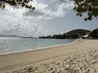 1 bedroom Crystal Cove condo on Sapphire Beach. Gated community, private beach.