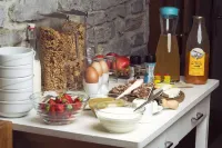 Castel de Daval - breakfast