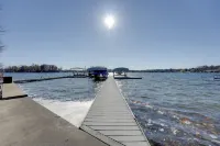 Lakeside Michigan Retreat w/ Boat Dock & Fireplace - 3-Star