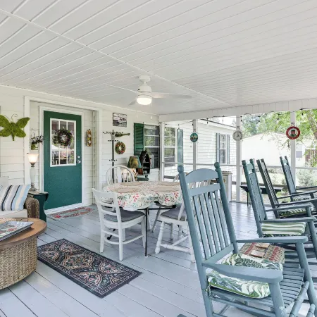 Lake Marion Canal Home: Dock, Yard, Porch