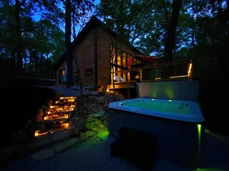 NEW! 2 bed 2 bath cabin in the Ozarks • Hot Tub •