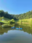 70 acre farmhouse ponds fishing kayaking near red river gorge