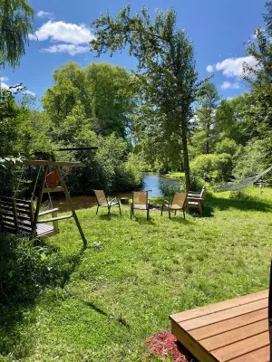 River Falls Cottage 2Br with Loft Waterfront Cottage with Hot Tub Traverse City