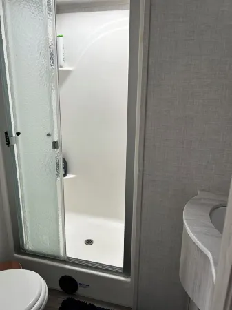 Cozy Camper on a mini farm with marsh front views!