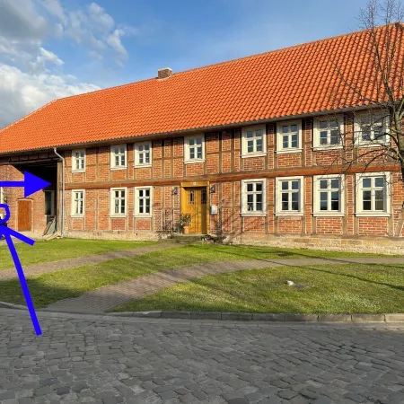 Vacation apartment & studio with outdoor lounge & barbecue