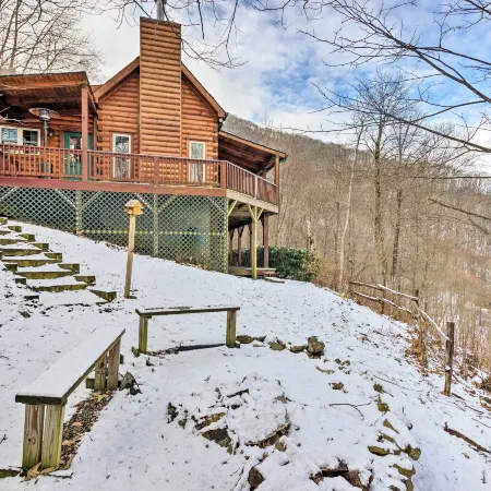Waynesville Escape - Mtn Cabin above the Clouds!