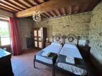 Villa Manciano nestled in the Tuscan countryside